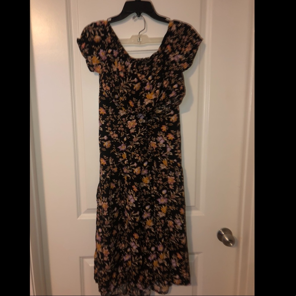 2 piece floral outfit